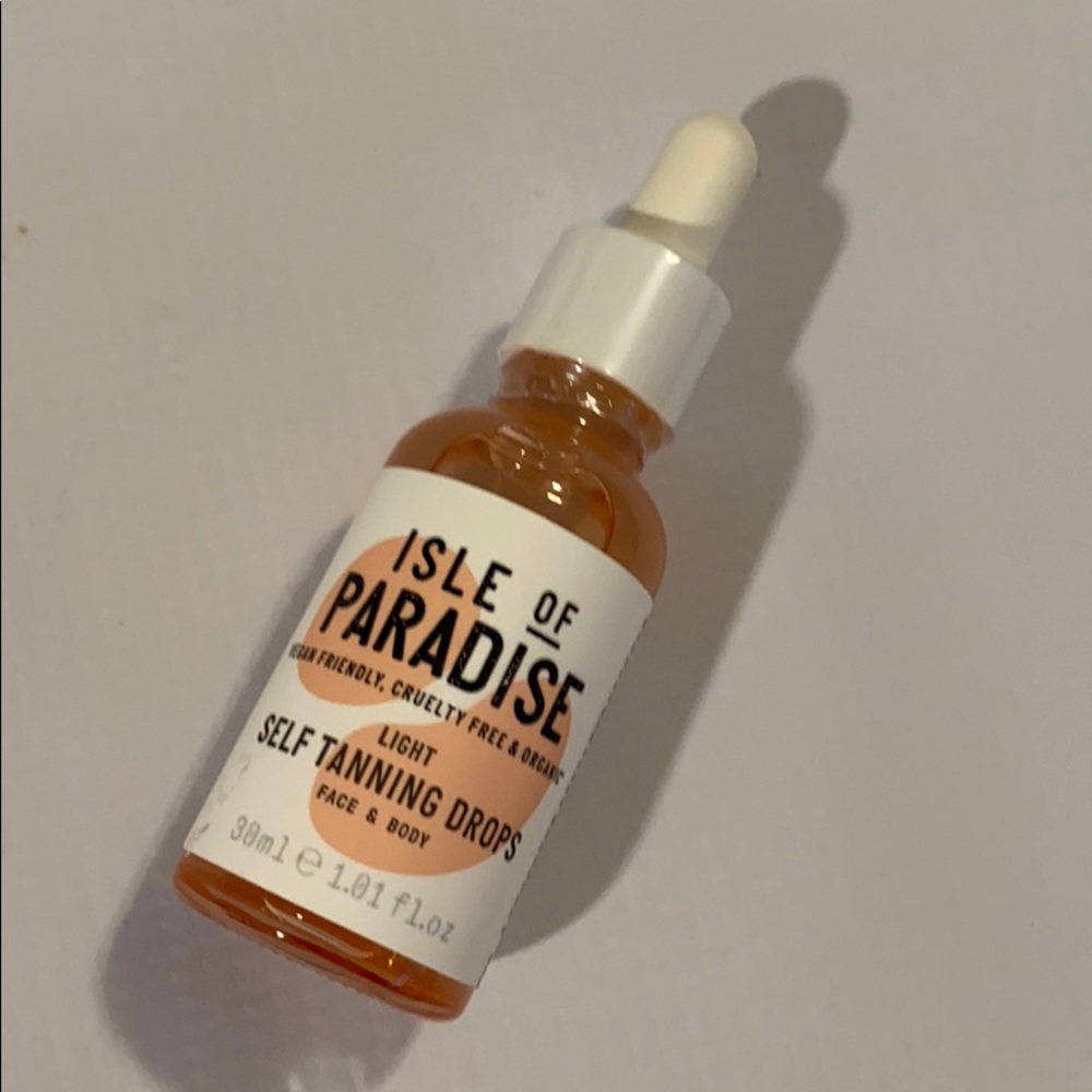 Isle of paradise self tanning drops
